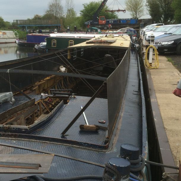 New cabin sides on